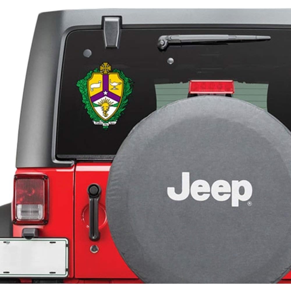 image:imageAlpha Kappa Lambda Large Greek Color Crest Decal Up to 12 Inch Tall