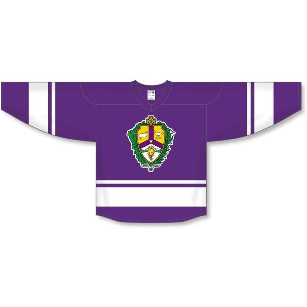 image:imageAlpha Kappa Lambda League Hockey JerseyPurpleWhite