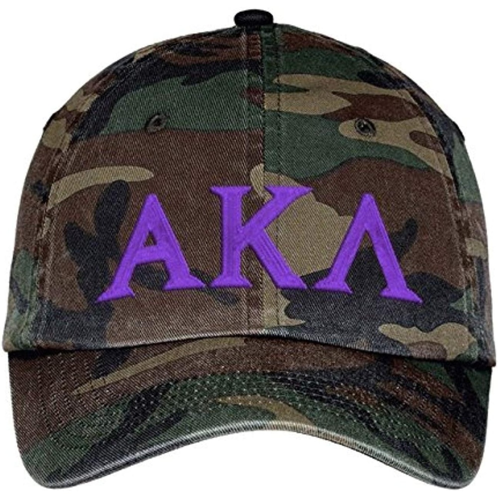 image:imageAlpha Kappa Lambda Lettered Camouflage Hat Military Camo