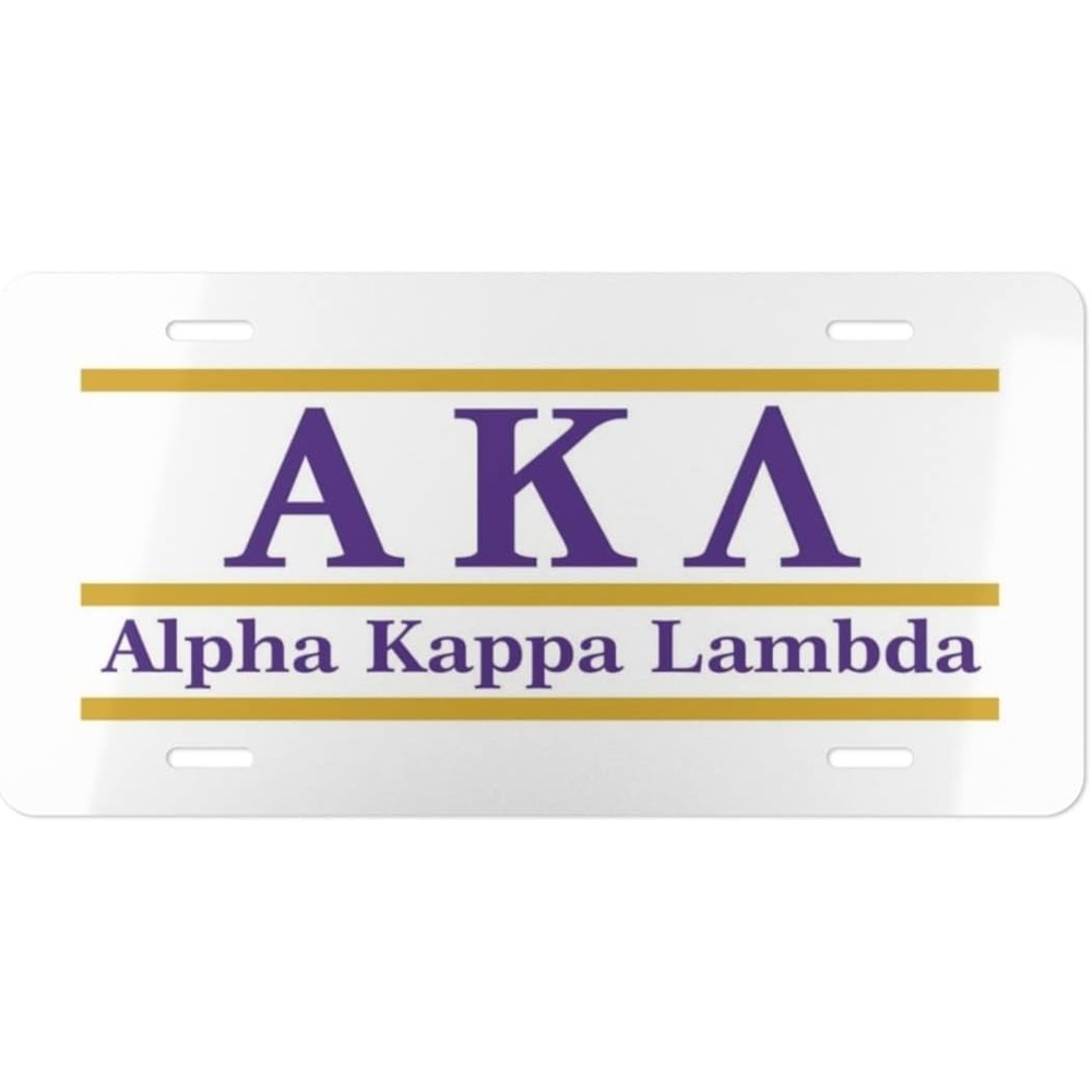 image:imageAlpha Kappa Lambda Lettered Lines License Covers