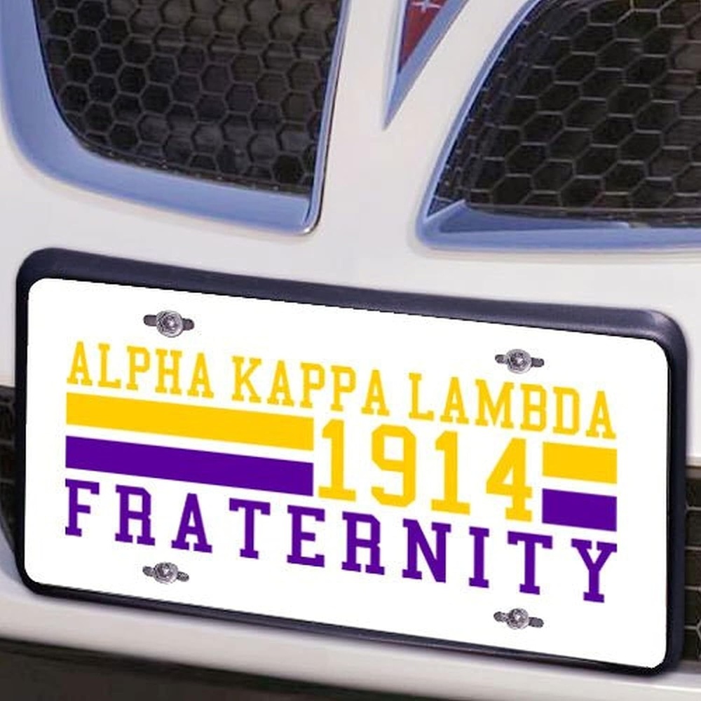 image:imageAlpha Kappa Lambda Year License Plate