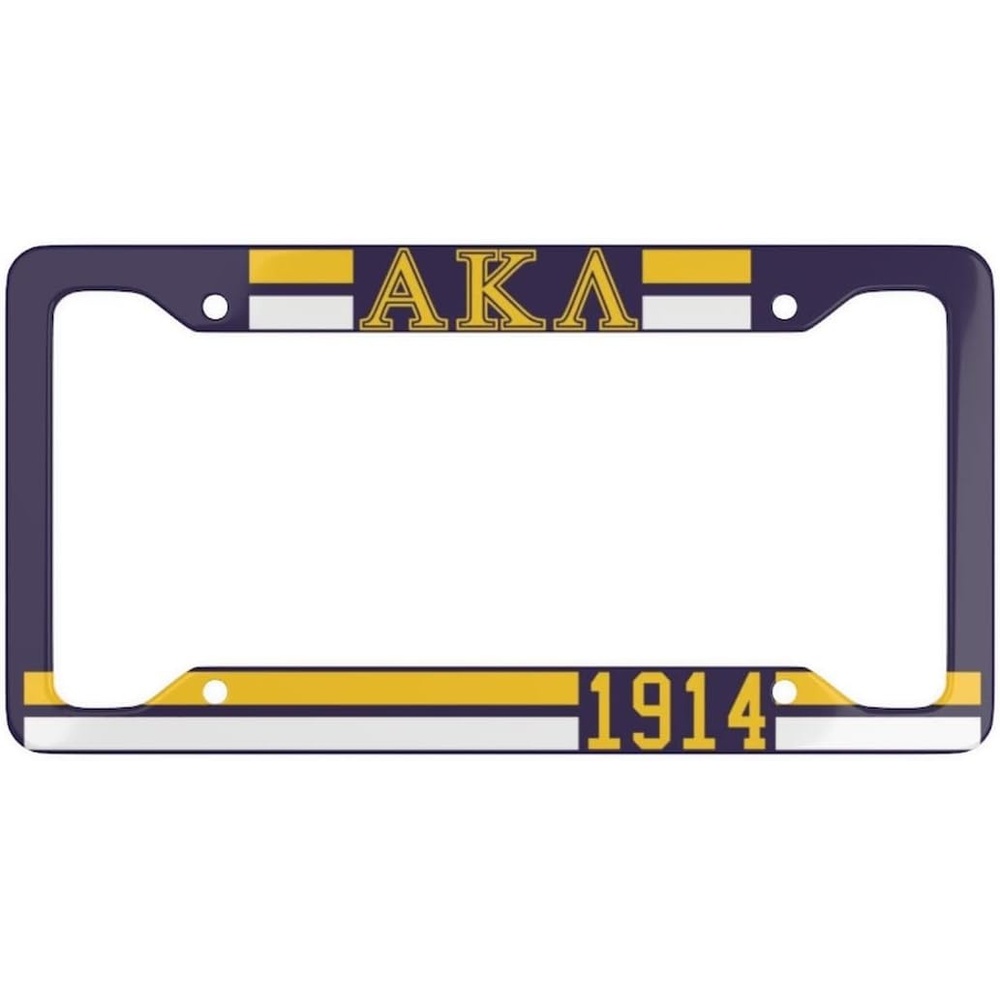 image:imageAlpha Kappa Lambda Year License Plate Frames