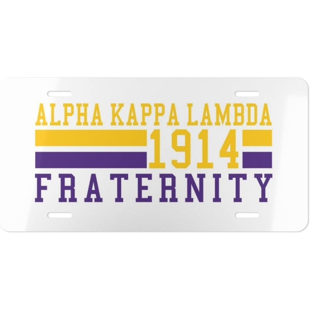 image:imageAlpha Kappa Lambda Year License Plates