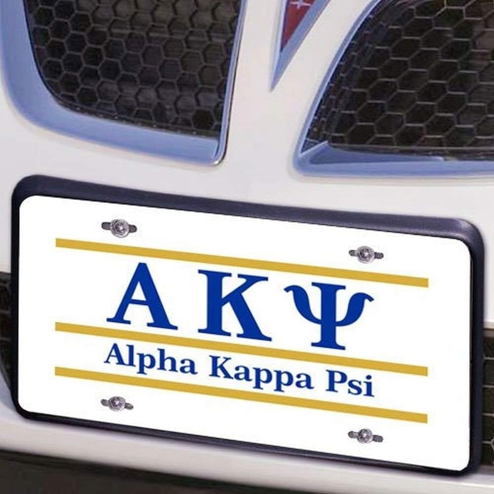 image:imageAlpha Kappa Psi Lettered Lines License Cover