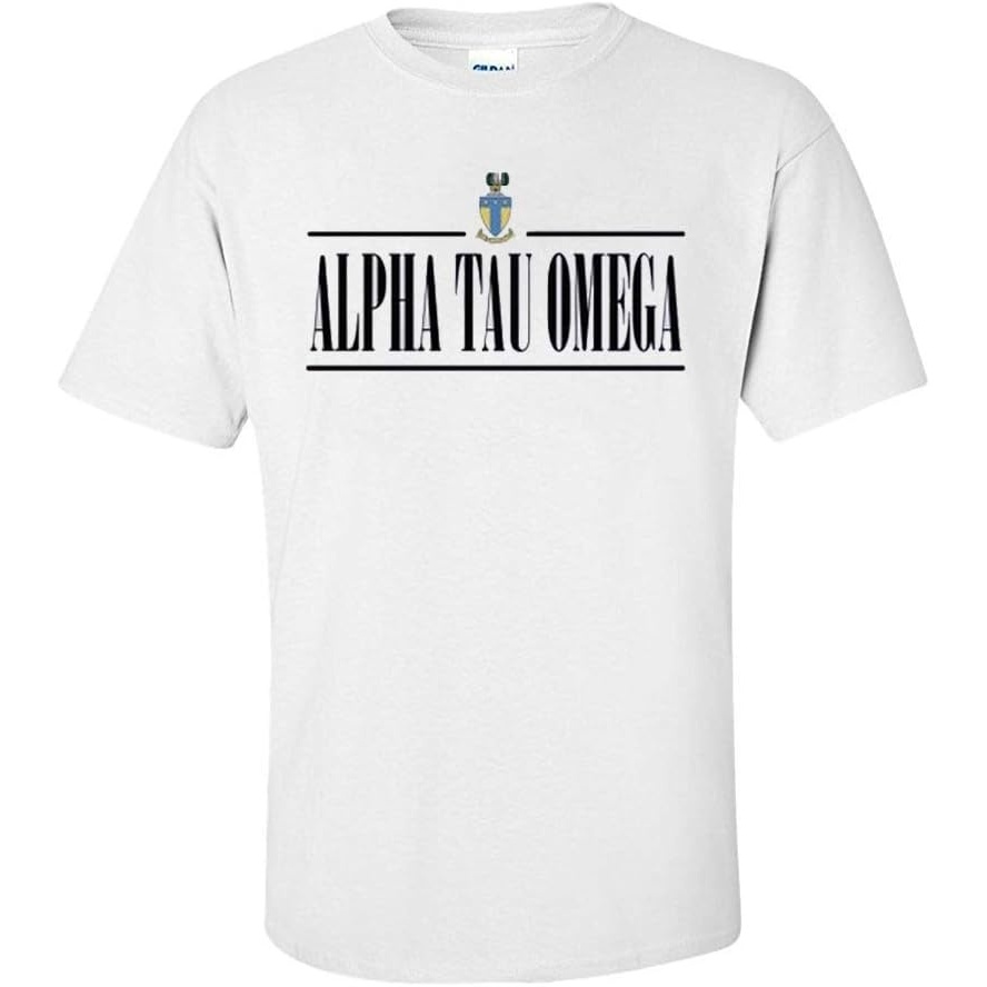 image:imageAlpha Tau Omega 2020 Crest Tee Small WhiteWhite
