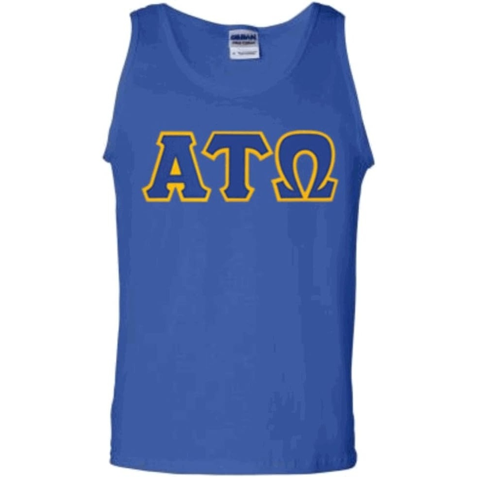 image:imageAlpha Tau Omega Lettered Tank TopRoyal Blue