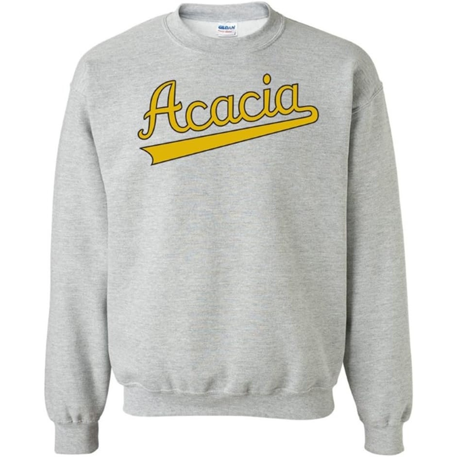 image:imageGreekgear Acacia Logo Crewneck SweatshirtSports Grey