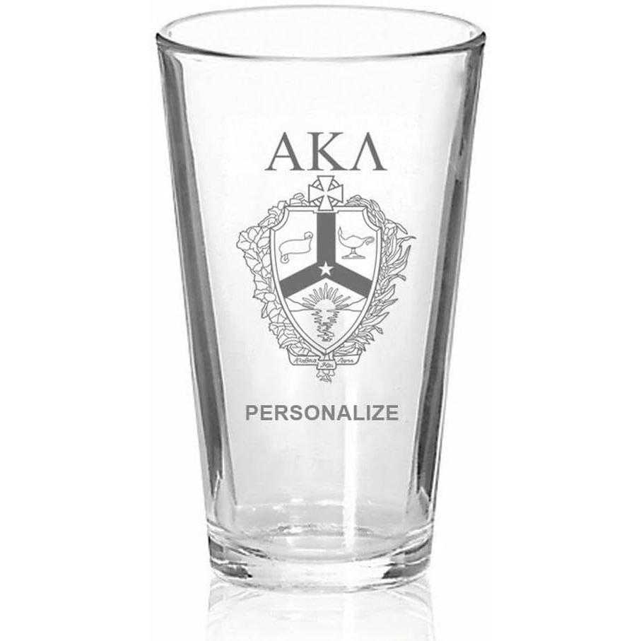 image:imageGreekgear Alpha Kappa Lambda Mixing Glass Transparent