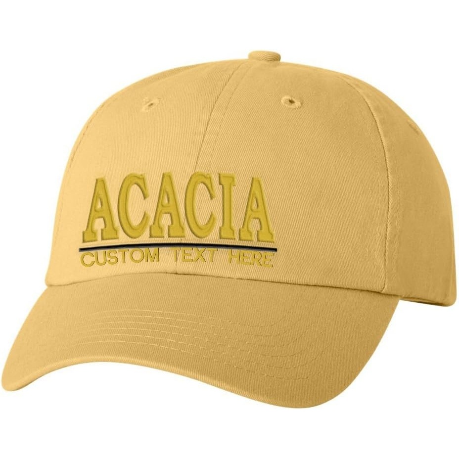 image:imagePersonalized Acacia Greek Line HatYellow