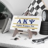 Alpha Kappa Psi Lettered Lines License Covers
