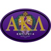 Alpha Kappa Lambda Color Oval Decal