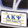 Alpha Kappa Psi Lettered Lines License Cover