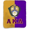 Greekgear Alpha Kappa Lambda Two Tone Sherpa Lap Blanket