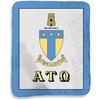 Greekgear Alpha Tau Omega Sherpa Lap Blanket