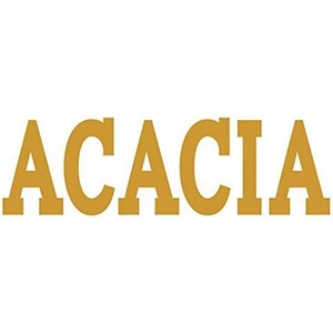 Acacia Big Greek Letter Window Sticker Decal 4 Inches Metallic Gold(Metallic Gold)