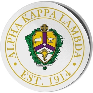 Alpha Kappa Lambda Circle Crest – Shield Decal