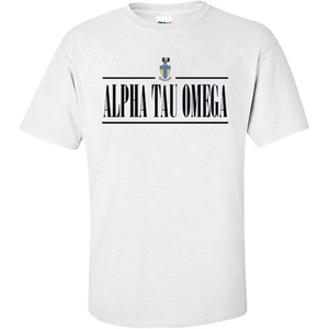 Alpha Tau Omega 2020 Crest Tee Small White(White)
