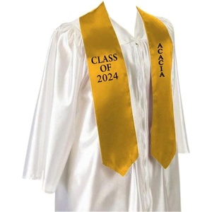 Greekgear ACACIA Embroidered Graduation Sash Stole