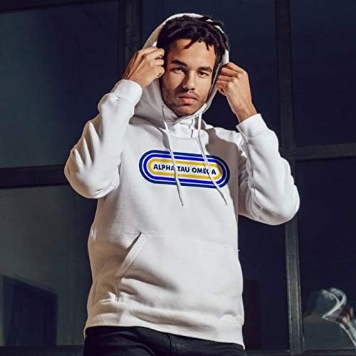 image:imageGreekgear Mens Alpha Tau Omega ATO Capsule Hooded Sweatshirt WhiteWhite