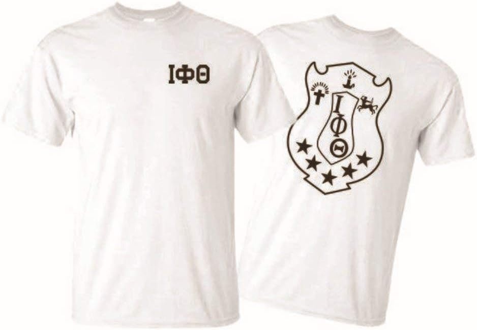 image:imageIota Phi Theta World Famous Crest TeeWhite