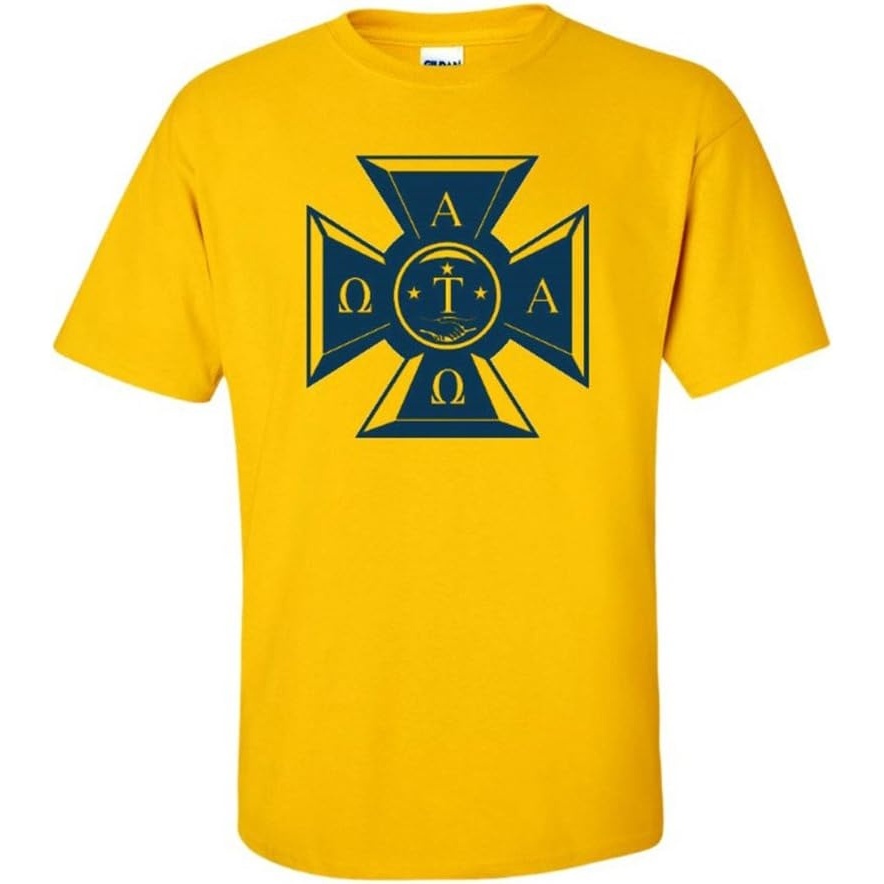 image:imageAlpha Tau Omega ATO Logo Short Sleeve TeeGold