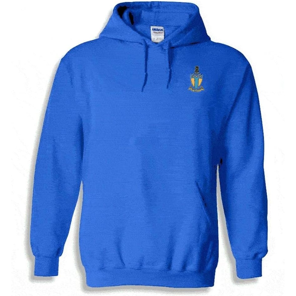 image:imageGreekgear Alpha Tau Omega ATO Crest Shield Emblem Hooded SweatshirtRoyal Blue