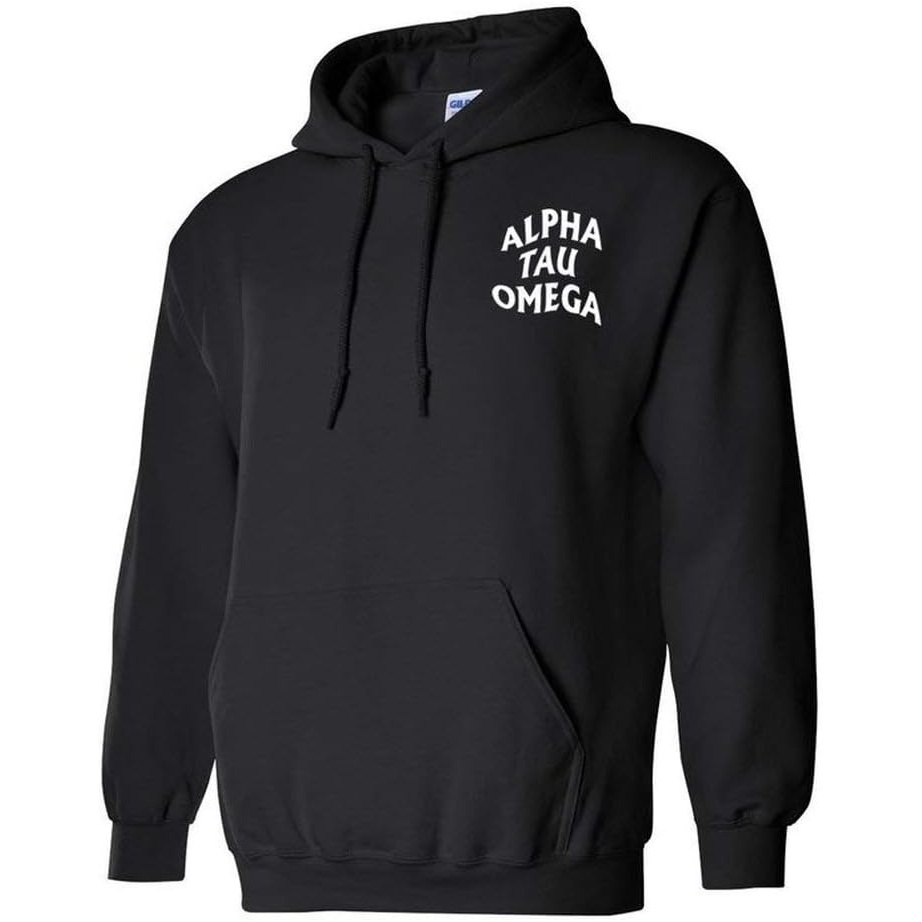 image:imageGreekgear Alpha Tau Omega Social Hooded SweatshirtBlack