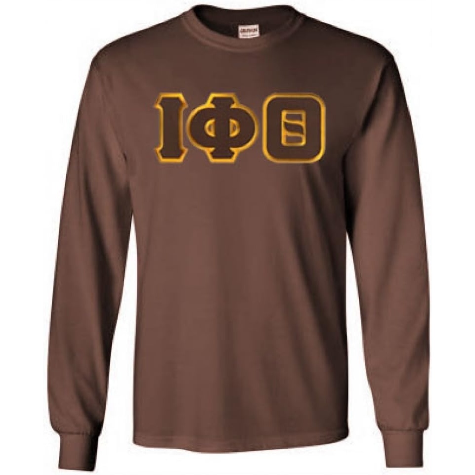 image:imageGreekgear Iota Phi Theta Lettered Long SleeveBrown