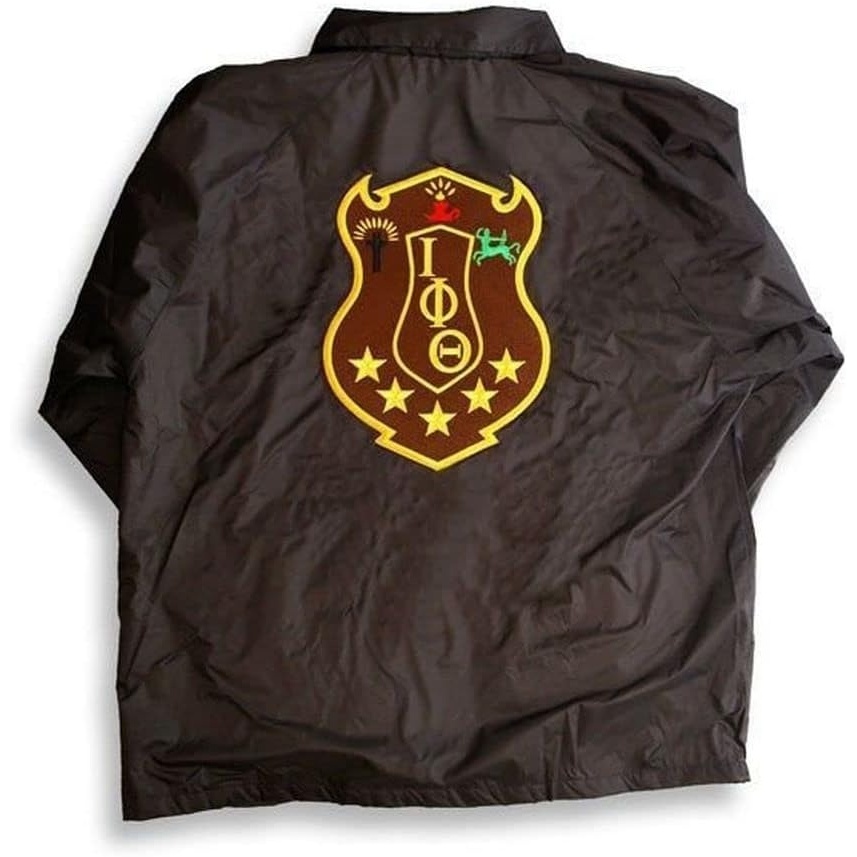 image:imageGreekgear Iota Phi Theta Line JacketBrown