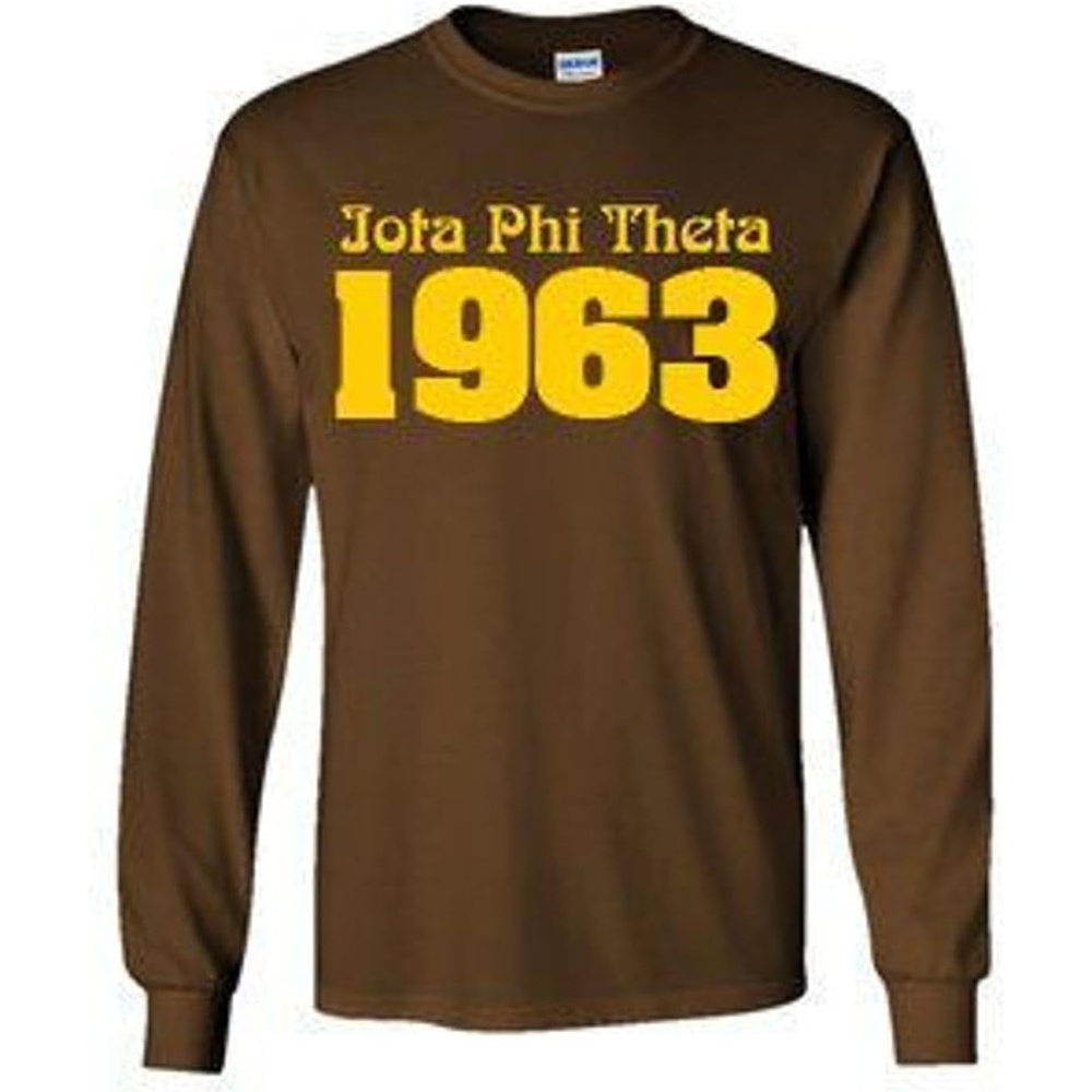 image:imageGreekgear Iota Phi Theta Long Sleeve TeeBrown