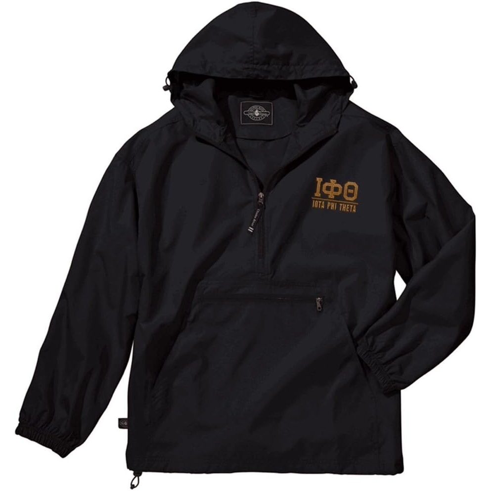 image:imageGreekgear Iota Phi Theta PackNGo PulloverBlack
