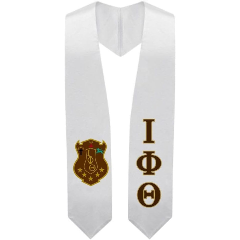 image:imageGreekgear Iota Phi Theta Super Crest Shield Graduation Stole