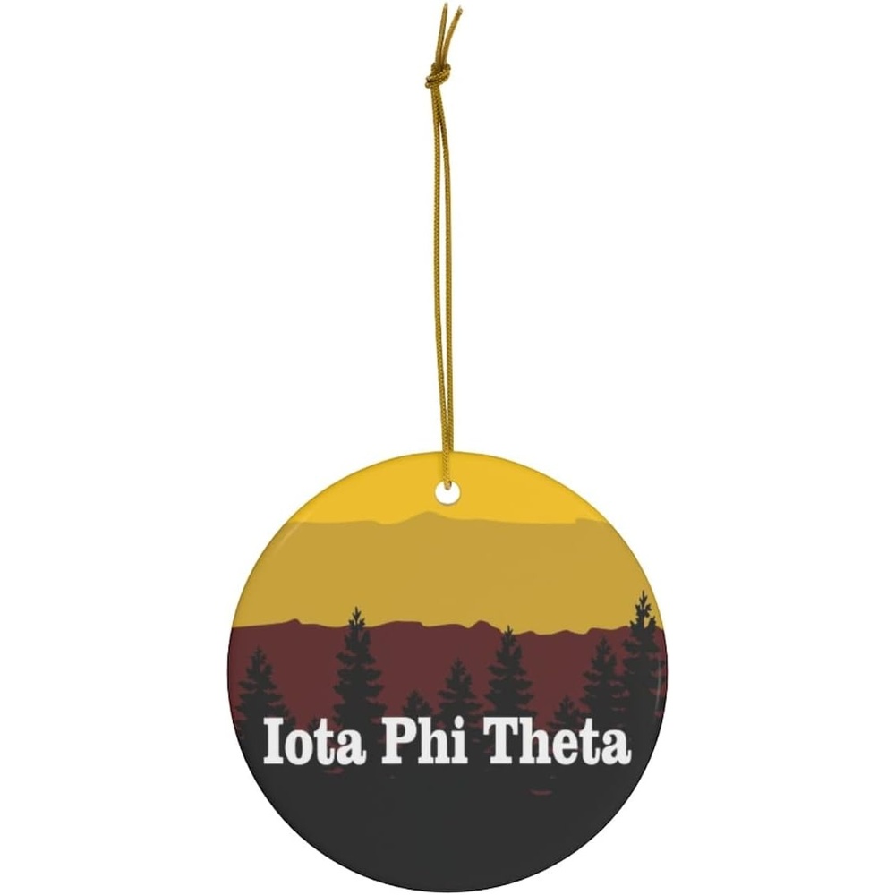 image:imageIota Phi Theta Christmas Mountains Ornament