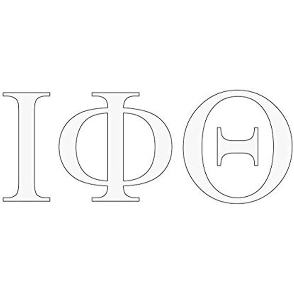 image:imageIota Phi Theta Greek Letter Window Sticker Decal