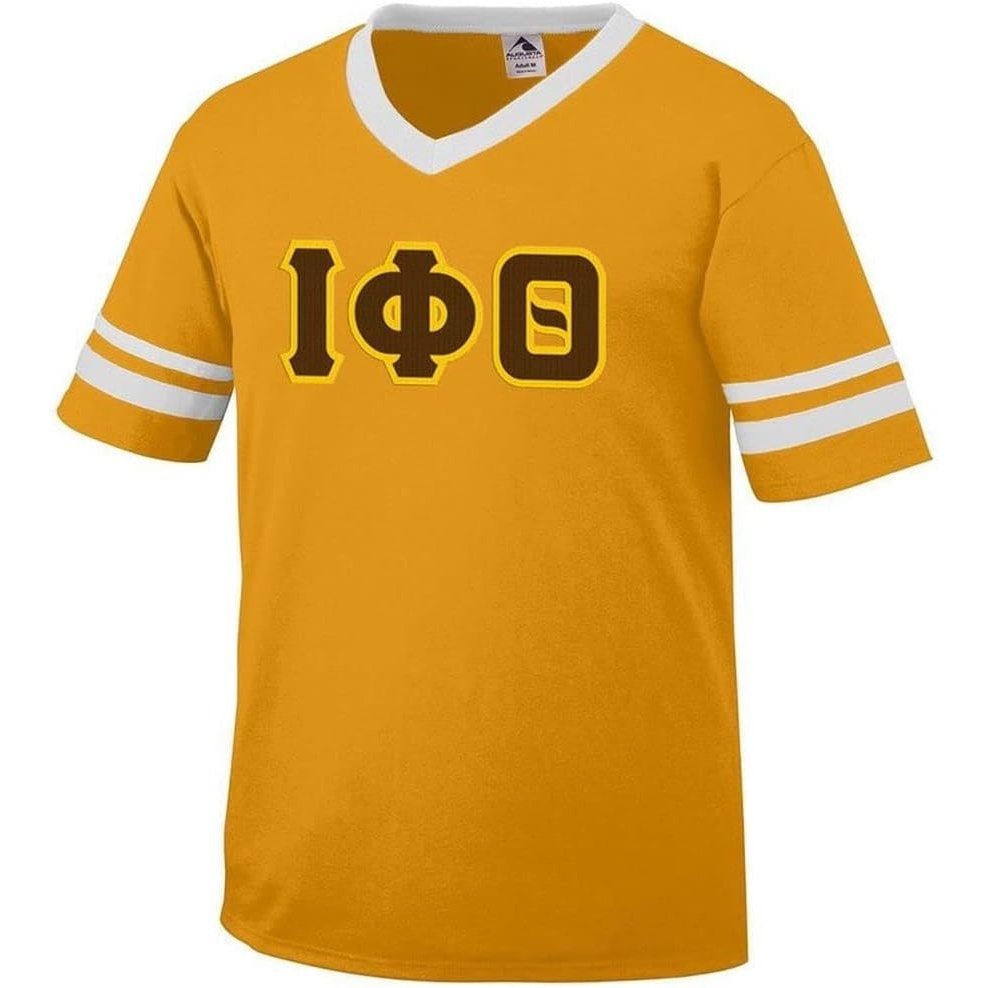image:imageIota Phi Theta Jersey CustomGoldWhite