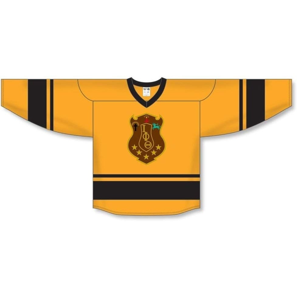 image:imageIota Phi Theta League Hockey JerseyGoldBlack