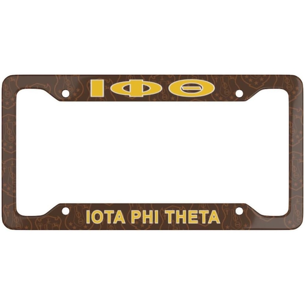 image:imageIota Phi Theta License Plate Frame  New