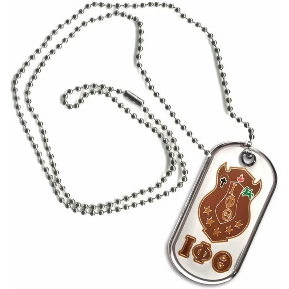 image:imageIota Phi Theta Reversible Dog Tags