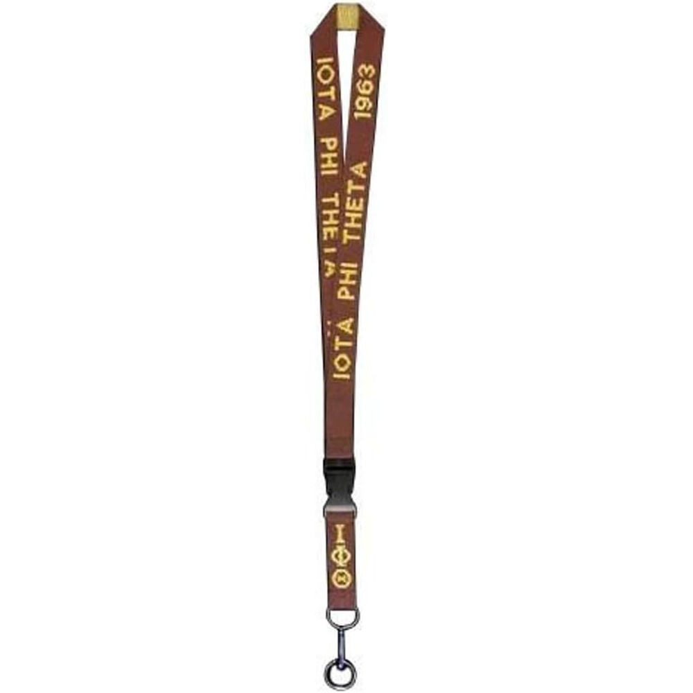 image:imageIota Phi Theta Woven Lanyard WBreak Away