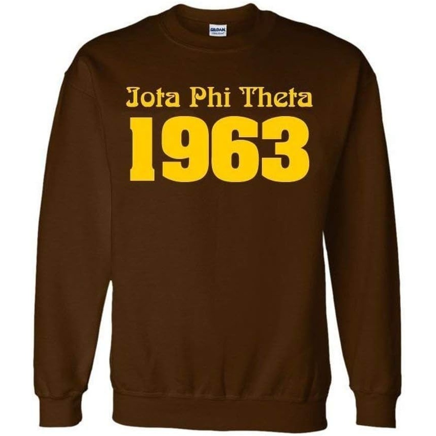 image:imageIota Phi Theta Year Crewneck SweatshirtBrown