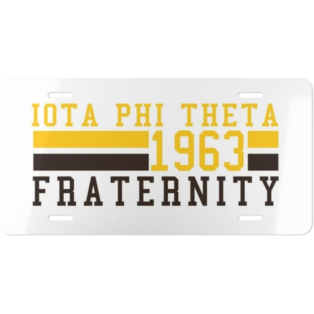 image:imageIota Phi Theta Year License Plates