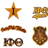 Greekgear Iota Phi Theta Line Jacket(Brown)