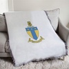 Alpha Tau Omega ATO Full Color Crest Afghan Blanket Throw