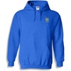 Greekgear Alpha Tau Omega ATO Crest – Shield Emblem Hooded Sweatshirt(Royal Blue)