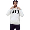 Greekgear Alpha Tau Omega ATO Nickname Hooded Sweatshirt(White)