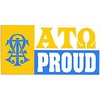 Greekgear Alpha Tau Omega ATO Proud Bumper Sticker