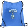 Greekgear Alpha Tau Omega Crest Shield Cinch Sack