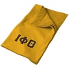 Greekgear Iota Phi Theta Twill Sweatshirt Blanket Gold