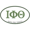 Iota Phi Theta Euro Decal Oval Sticker