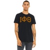Iota Phi Theta Greek Lettered Arch T-Shirt(Black)